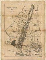 Image result for Old Delhi and New Delhi Map