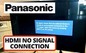 Image result for Panasonic Viera TV No Signal