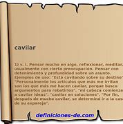 Image result for cavilar