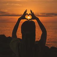 Image result for Heart Sunset Wallpaper