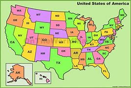 Image result for USA Map Initials