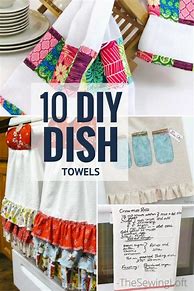 Image result for Sewing Dish Towel Crafts