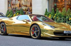 Image result for Matte Gold Ferrari