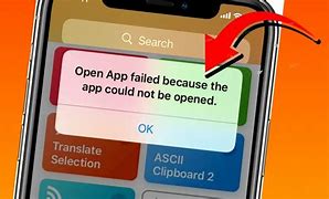 Image result for App for iPhone Error