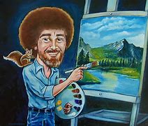 Image result for Bob Ross with Fans