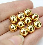 Image result for Gold Metal Beads