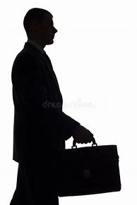 Image result for Man with Suitcase Shilloute
