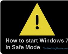 Image result for Windows 7 Safe Mode