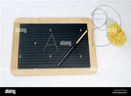 Image result for Rectangular Slate Tablet and Chalk