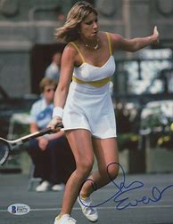 Image result for Chris Evert Autograph