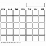 Image result for Blank Calendar Editable Printable