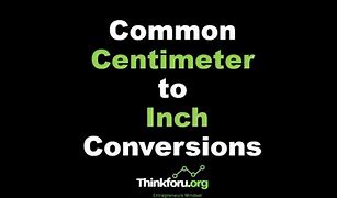 Image result for 19 Cm to Inches