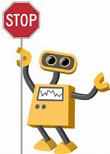 Image result for No Robot Sign PNG