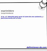 Image result for exprimidera