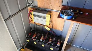 Image result for Battery Banks for Solar Backup