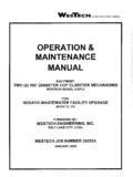 Image result for Operation and Maintenance Manual Sample