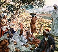 Image result for Jesus Feeding Five Thousand