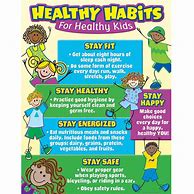 Image result for Healthy Habits for Kids Printable