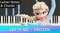 Image result for Let It Go Frozen Piano Chords