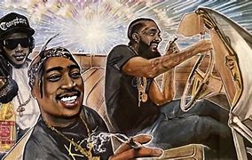 Image result for Nipsey Hussle and 2Pac Wallpaper