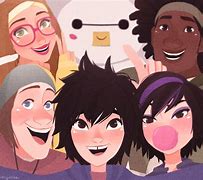 Image result for How to Draw Big Hero 6 Characters in Colour