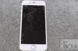 Image result for Broken Screen iPhone 6