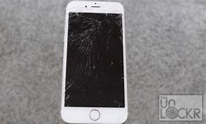 Image result for Broken Screen iPhone 6