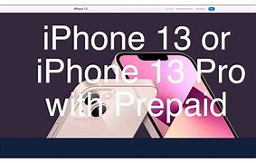 Image result for Prepaid iPhone 13 Pro
