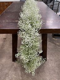 Image result for Baby's Breath Garland Wedding