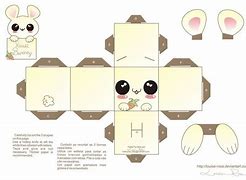 Image result for Box Papercraft Templates Stereo