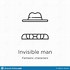 Image result for Invisible Character Icon