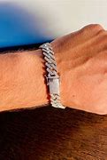 Image result for Silver Diamond Bracelet for Men's