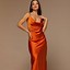 Image result for Champagne Bridesmaid Dresses Cowl Neck
