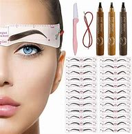 Image result for Small Eyebrow Stencils