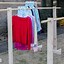 Image result for DIY Garage Sale Clothes Rack