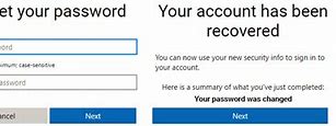 Image result for Microsoft Account Recovery
