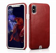 Image result for Genuine Leather iPhone X Case