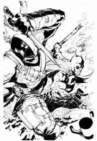 Image result for Deathstroke vs Batgirl