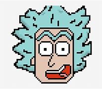 Image result for Rick Sanchez Pixel Art