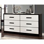 Image result for Black and White Dresser