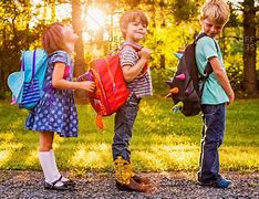 Image result for Kids Going to School