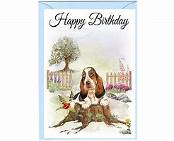 Image result for Happy Birthday Hound Dog