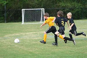 Image result for Young Kids Playing Soccer