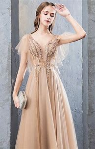 Image result for Champagne Colored Dresses Pink