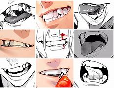 Image result for Anime Mouth Ref