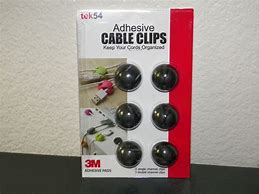 Image result for Self Adhesive Cable Clips Wilko