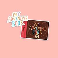 Image result for Our Adventure Book Up Stencil