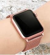 Image result for Apple Watch Rose Gold Elastic Band