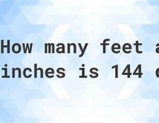 Image result for 144 Cm in Feet