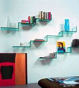 Image result for Glass Shelf Floating Arms